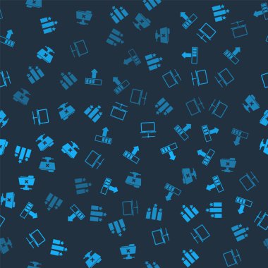 Sıralama Yıldızı, Yükleme, Bilgisayar Ağı ve FTP işlemini sorunsuz bir şekilde iptal edin. Vektör.