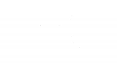 Siyah çizgi Yargıç Tokmak ikonu beyaz arka planda izole edildi. Gavel cezaların, faturaların, mahkemenin, adaletin hükmünü verecek. Açık arttırma çekici. 4K Video hareketli grafik canlandırması