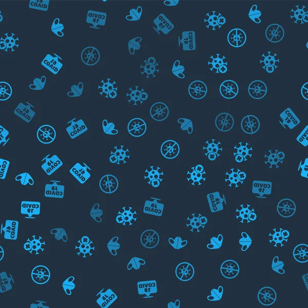 Tıbbi koruyucu maskeyi, pozitif virüsü, Stop ve Corona 'yı kusursuz şekilde konumlandırın. Vektör.