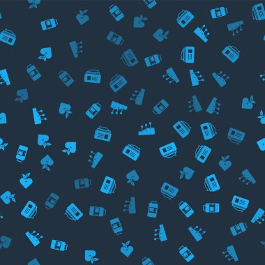 Kolajen serumu, merhem kremi tüpü, akupunktur terapisi ve kalbi kusursuz desene ayarlayın. Vektör.