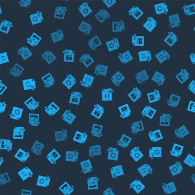 Ham dosya belgesini, MOV 'u, CSS' i ve TIFF 'i pürüzsüz desene ayarla. Vektör.