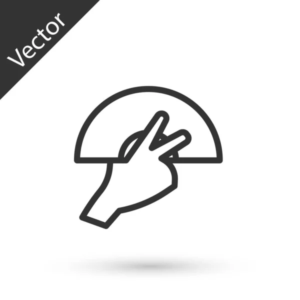 플라멩코 액세서리 아이콘이 배경에 분리되어 있습니다 Vector — 스톡 벡터