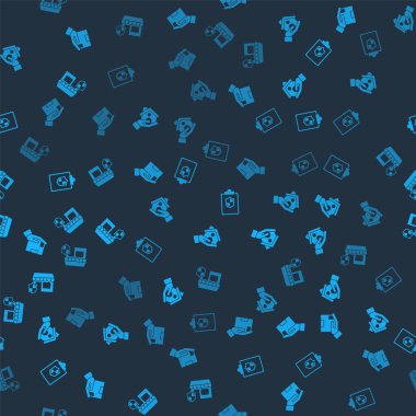 Teslimat sigortası, House, kalkanlı belge ve kusursuz alışveriş binası ayarlayın. Vektör.