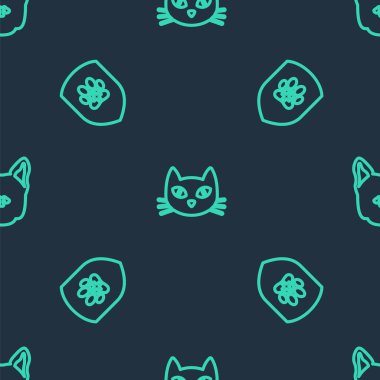 Cat, Hayvan Sağlığı Sigortası ve Köpek 'in kusursuz bir düzeni var. Vektör.