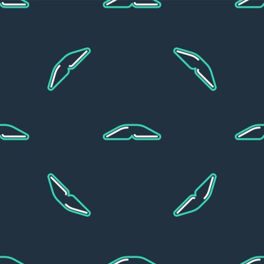 Ev yapımı turta ikonu siyah arka planda kusursuz desen izole etti. Vektör.