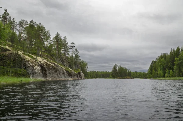 Lago Kotozero Karelia Rusia — Foto de Stock