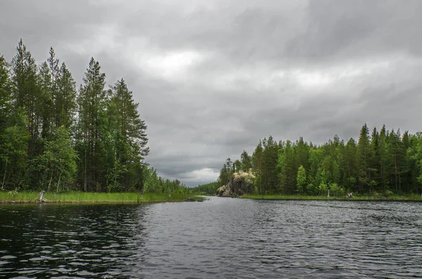 Lago Kotozero Carélia Rússia — Fotografia de Stock