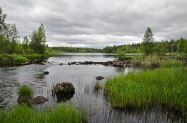 Lake Kotozero Karelya, Rusya