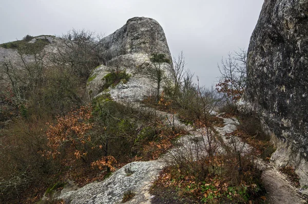 Cave City Eske Kerman Gór Krymu — Zdjęcie stockowe