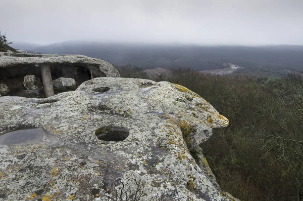 Cave City Eske Kermen Bergen Krim — Stockfoto