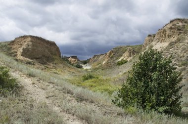Volga kıyısındaki dağ geçidi