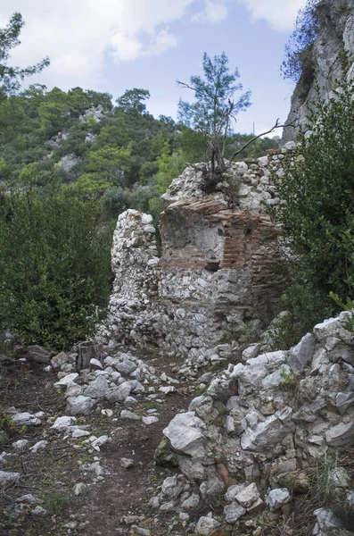 Ruins of the ancient city in Turkey — Stock Photo, Image