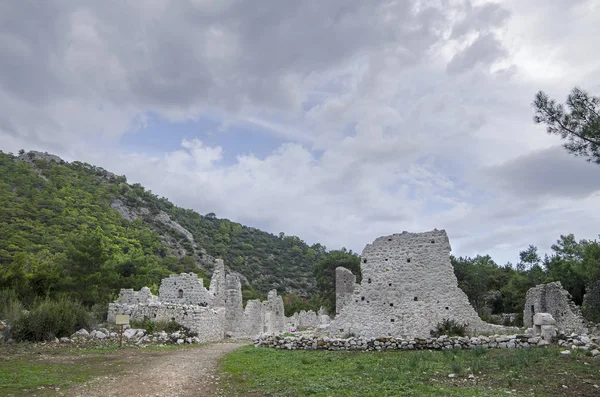 トルコの古代都市の遺跡 — ストック写真