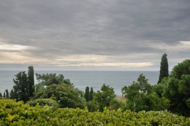 Alupka 'daki Vorontsov Parkı (Kırım)