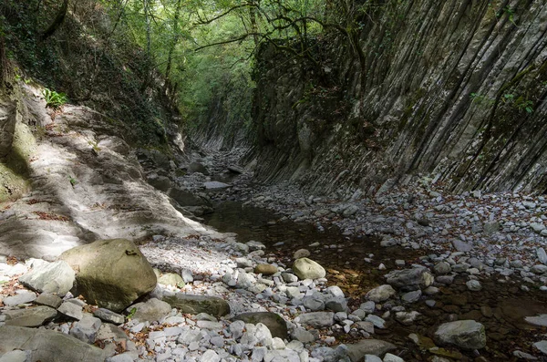 Schlucht Mamed Lücke Kaukasus Gebirge Bei Lazarevskoye — Stockfoto