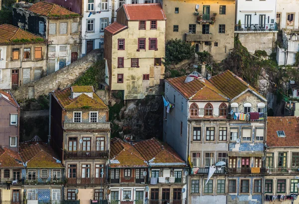 Construções Residenciais Cidade Porto Portugal Vista Ponte Dom Luis — Fotografia de Stock