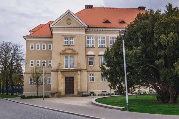 Grundschule Uherske Hradiste Kleine Stadt Der Tschechischen Republik — Stockfoto