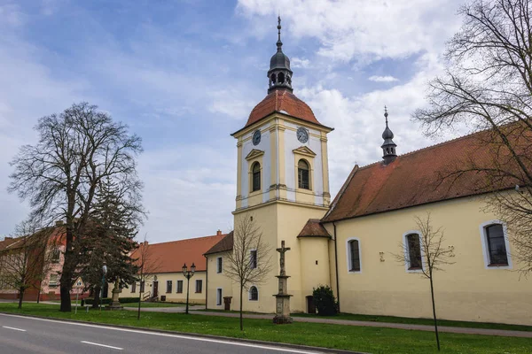 Lawrence Rooms Katholieke Kerk Vracov Tsjechië — Stockfoto