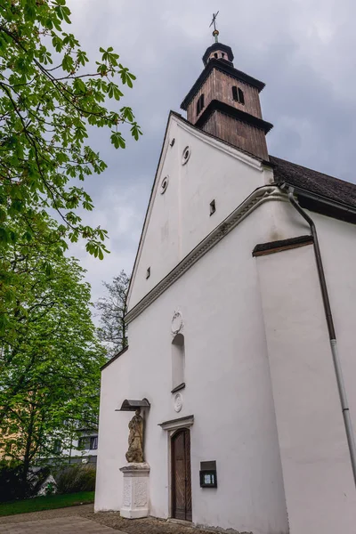 Eglise Historique Judoc Frydek Mistek Région Morave Silésienne République Tchèque — Photo