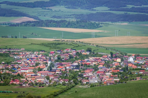 Láttam Szlovákiában Szlovák Paradicsom Hegyláncolatához Hrabušice Város — Stock Fotó