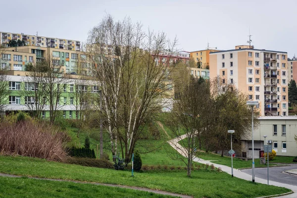 Ville Vsetin Dans Région Historique Moravie République Tchèque — Photo