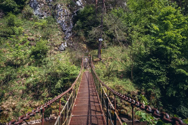 Bridge River Hornad Park Called Slovak Paradise Slovakia — Stok Foto