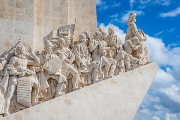 Détails Monument Aux Découvertes Lisbonne Capitale Portugal — Photo