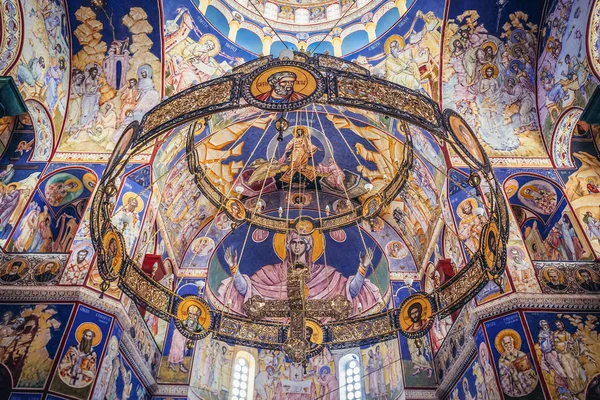 Bar Montenegro Maggio 2017 Interno Della Chiesa Ortodossa San Jovan — Foto Stock