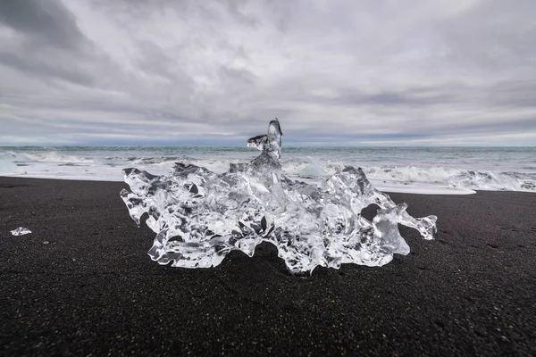 Diamond παραλία στην Ισλανδία — Φωτογραφία Αρχείου