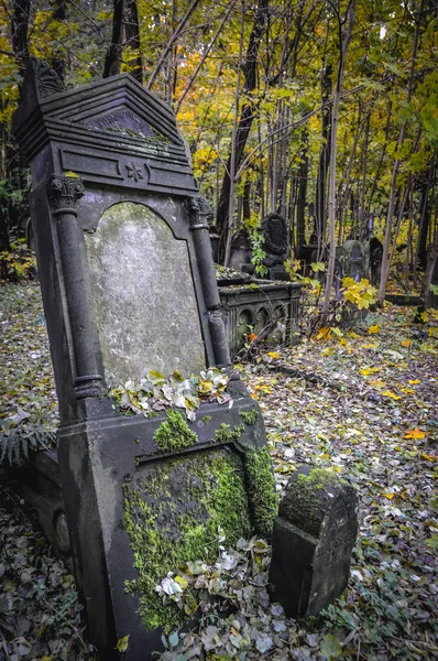 Cimitero ebraico a Varsavia — Foto Stock