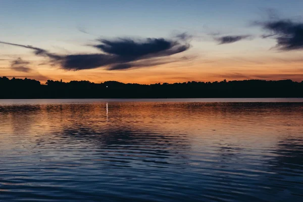 Lago na Polónia — Fotografia de Stock