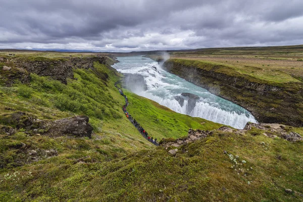 İzlanda 'da Gullfoss — Stok fotoğraf