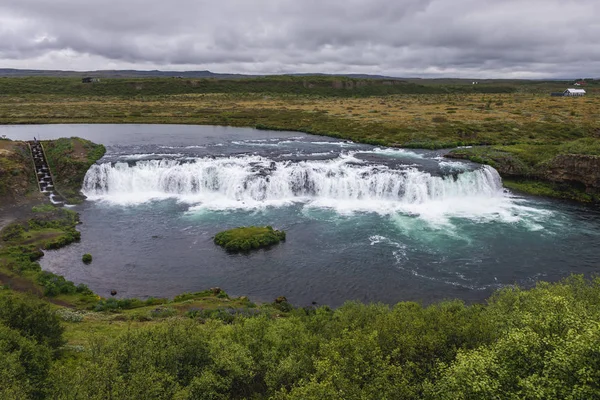 Faxi-Wasserfall in Island — Stockfoto