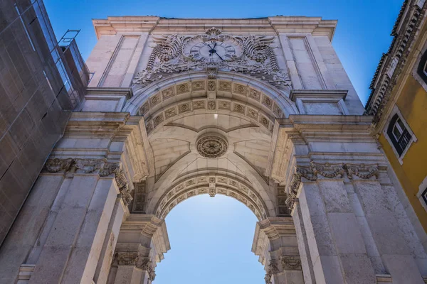 Triumphal arch in Lisbon — Stock Photo, Image