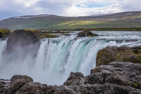 İzlanda'daki godafoss — Stok fotoğraf