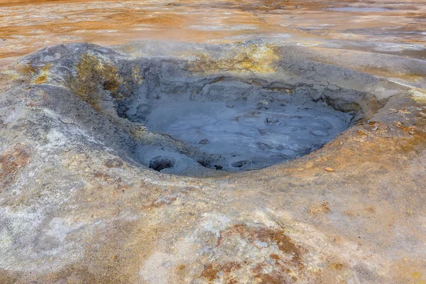 Hverir piscines de boue chaudes — Photo