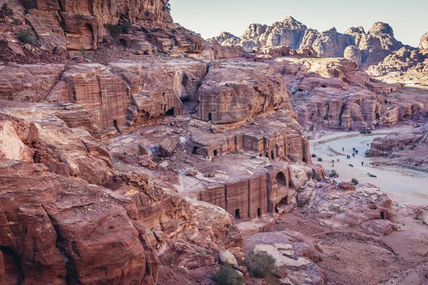 Petra em Jordânia — Fotografia de Stock