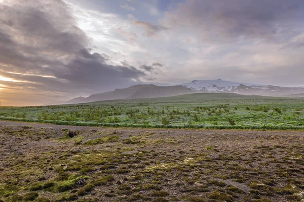 İzlanda'daki bulutlar — Stok fotoğraf