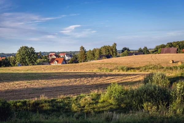 Campos en Polonia — Foto de Stock