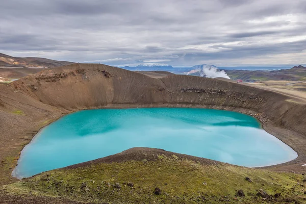 Viti kratern i Island — Stockfoto