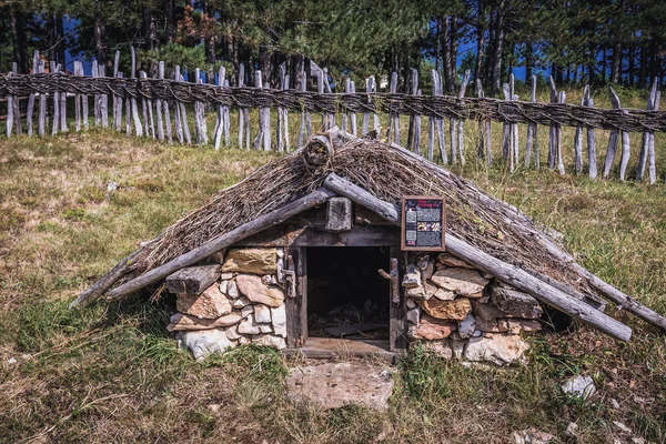 Pueblo etno en Serbia — Foto de Stock