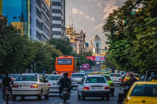 Street, Tahran, İran — Stok fotoğraf