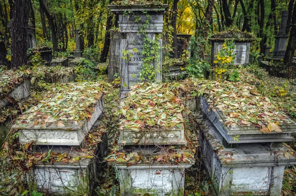 Jüdischer Friedhof in Warschau — Stockfoto