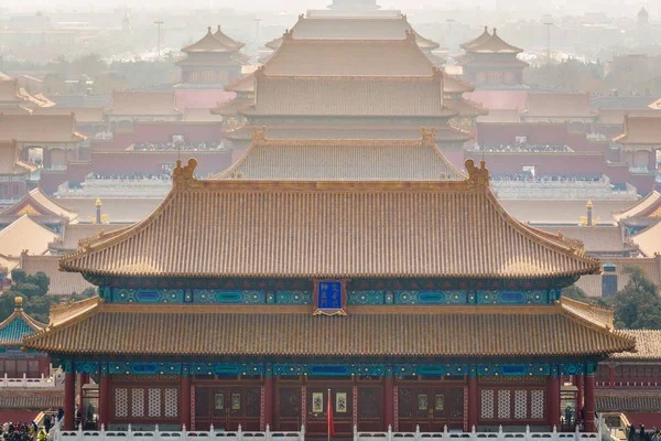 Verbotene Stadt in Peking — Stockfoto