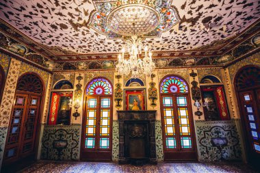 Golestan Palace in Tehran clipart