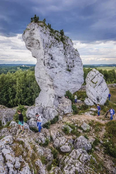 Region Polski Jura — Zdjęcie stockowe