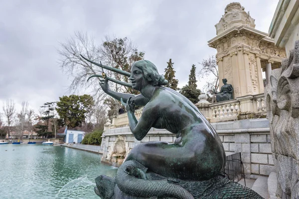 Parque del Retiro en Madrid —  Fotos de Stock