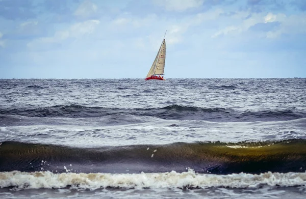 Mar Báltico em Swinoujscie — Fotografia de Stock