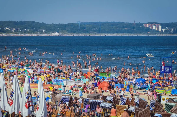 Playa en Swinoujscie — Foto de Stock