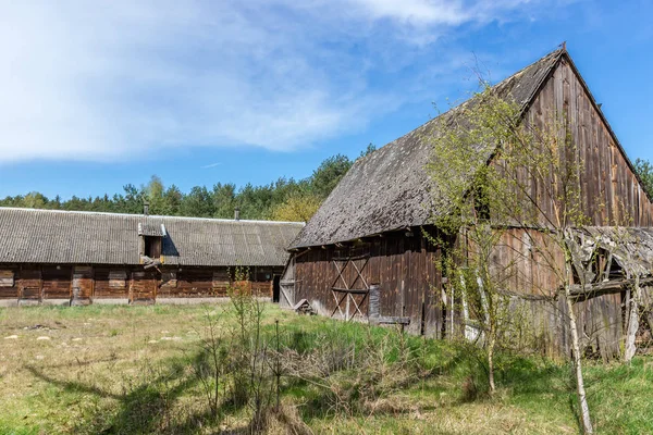 Övergiven gård i Polen — Stockfoto